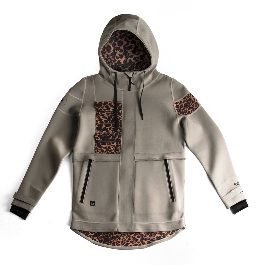 Upstate Neo Hoodie №I - Stone/Leopard (Follow // 2020)