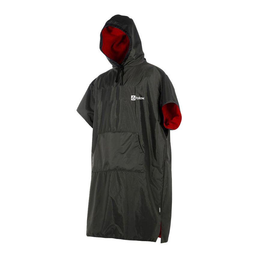 Rain Towelie w/ Front-Pocket - Black (Follow // 2021)